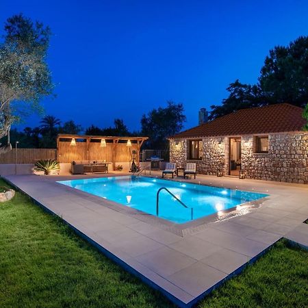 Villa Filerolia Stone House Pastida Esterno foto