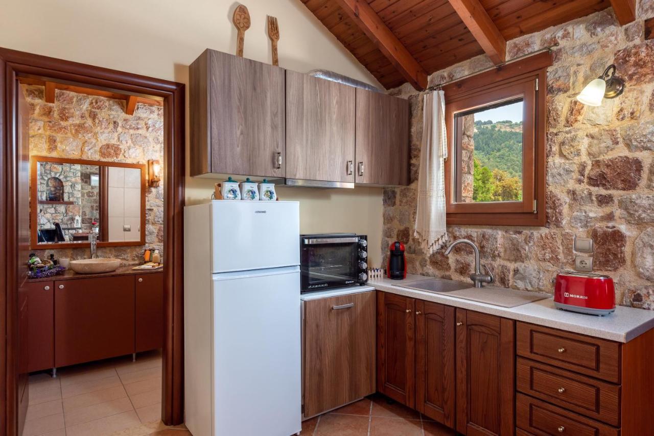 Villa Filerolia Stone House Pastida Esterno foto