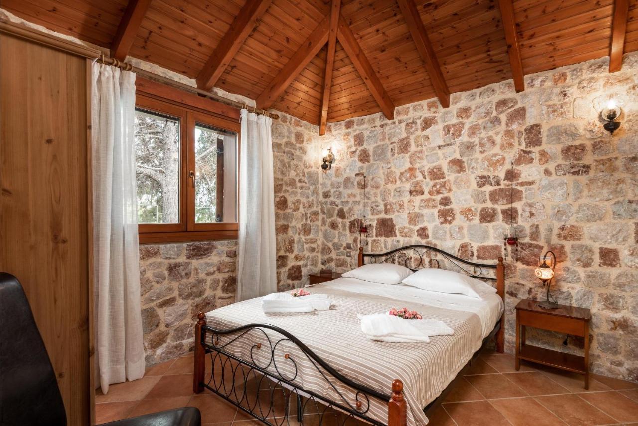 Villa Filerolia Stone House Pastida Esterno foto