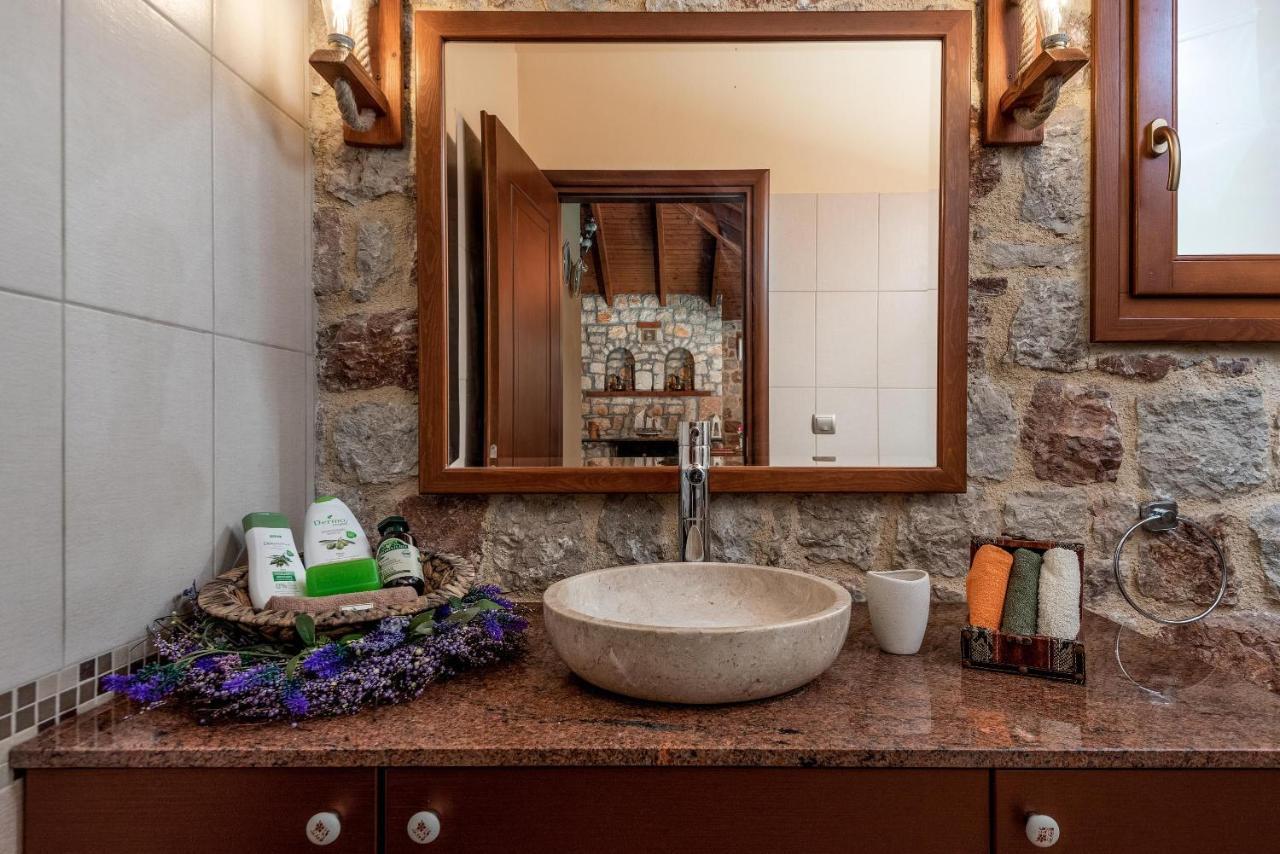 Villa Filerolia Stone House Pastida Esterno foto