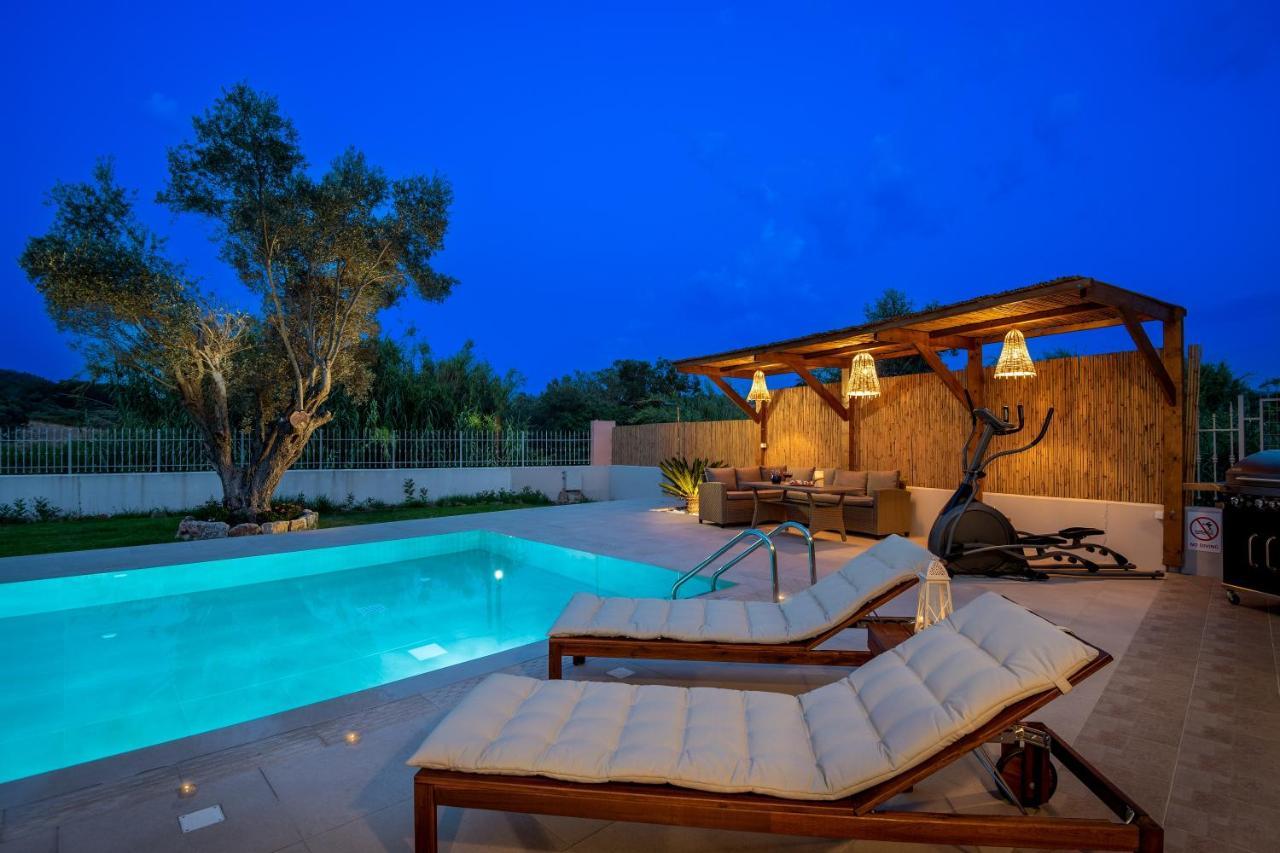 Villa Filerolia Stone House Pastida Esterno foto